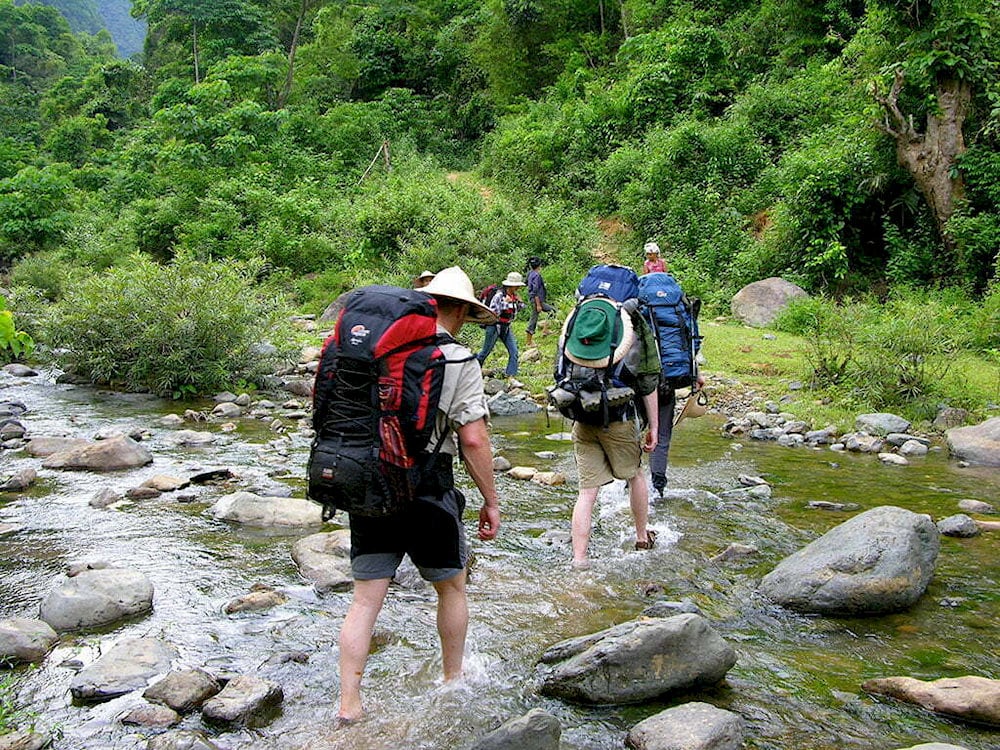 The route is challenging, so you should be in good physical condition 